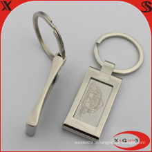 2015 Hot Sale impressão epoxy metal Keychain